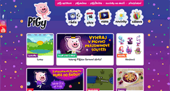 Desktop Screenshot of pigy.cz